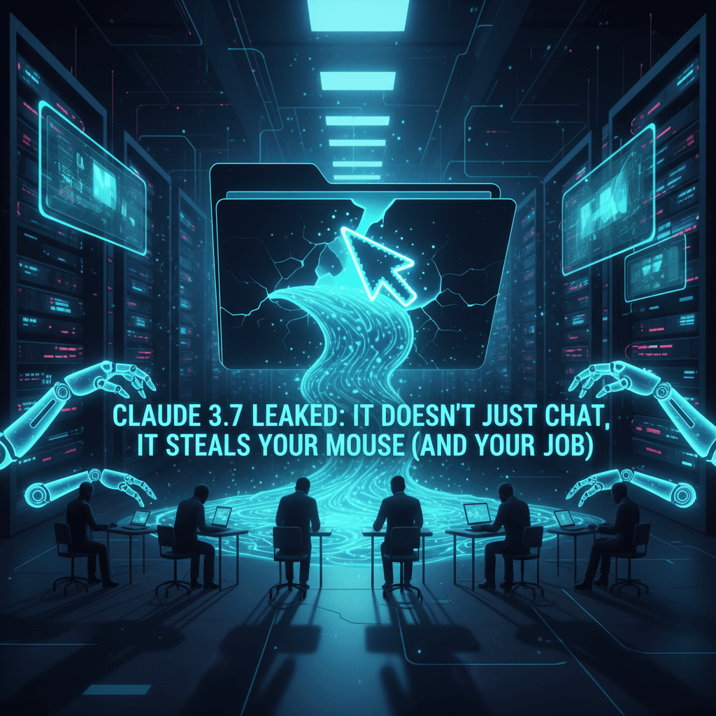 Claude 3.7 Leaked: It Doesn't Just Chat, It Steals Your Mouse (and Your Job)
