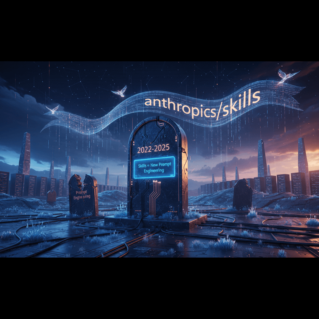 "Skills" is the New Prompt Engineering: Why Repos Like 'anthropics/skills' Are Trending